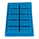 Silicone Brick Ice Tray - Blue image 1