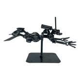 Metal Skeleton Industrial Art Collectible