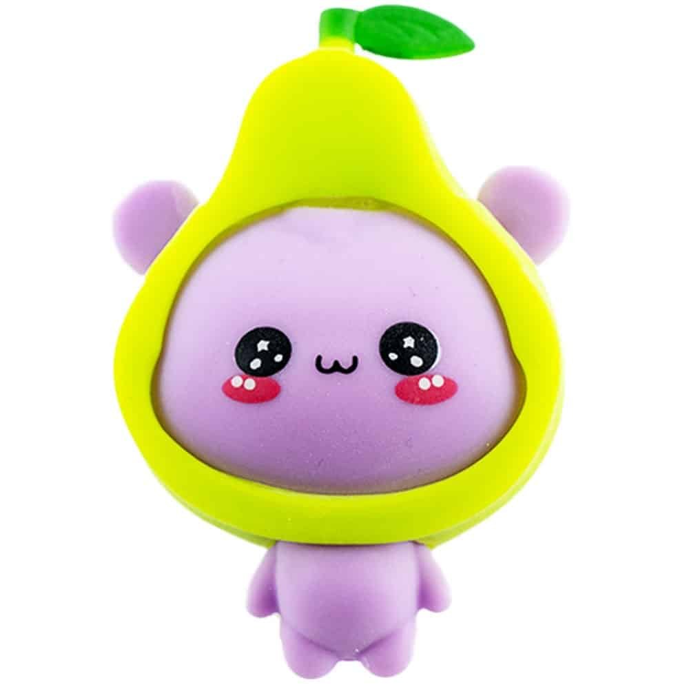 Squishy Toy Fruit Animals - Avo Purple image