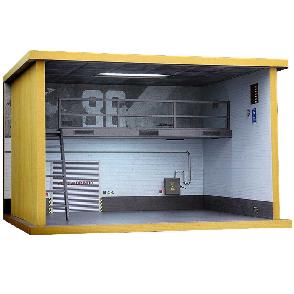 1:24 Scale Model Car Workshop - Grey image
