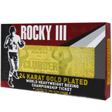 Limited Edition Rocky lll Clubber Lang Fight Ticket image 0
