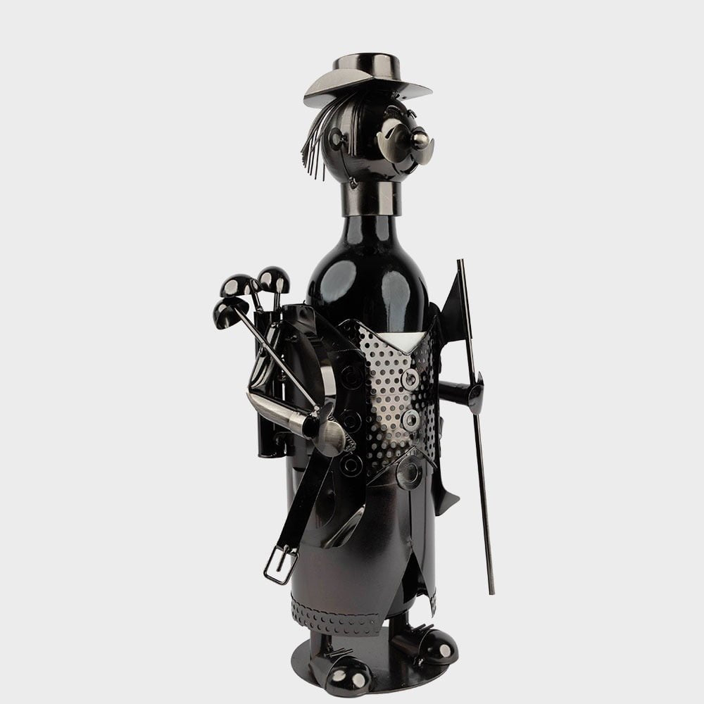 Metal Wine Holder - Golfer image 1