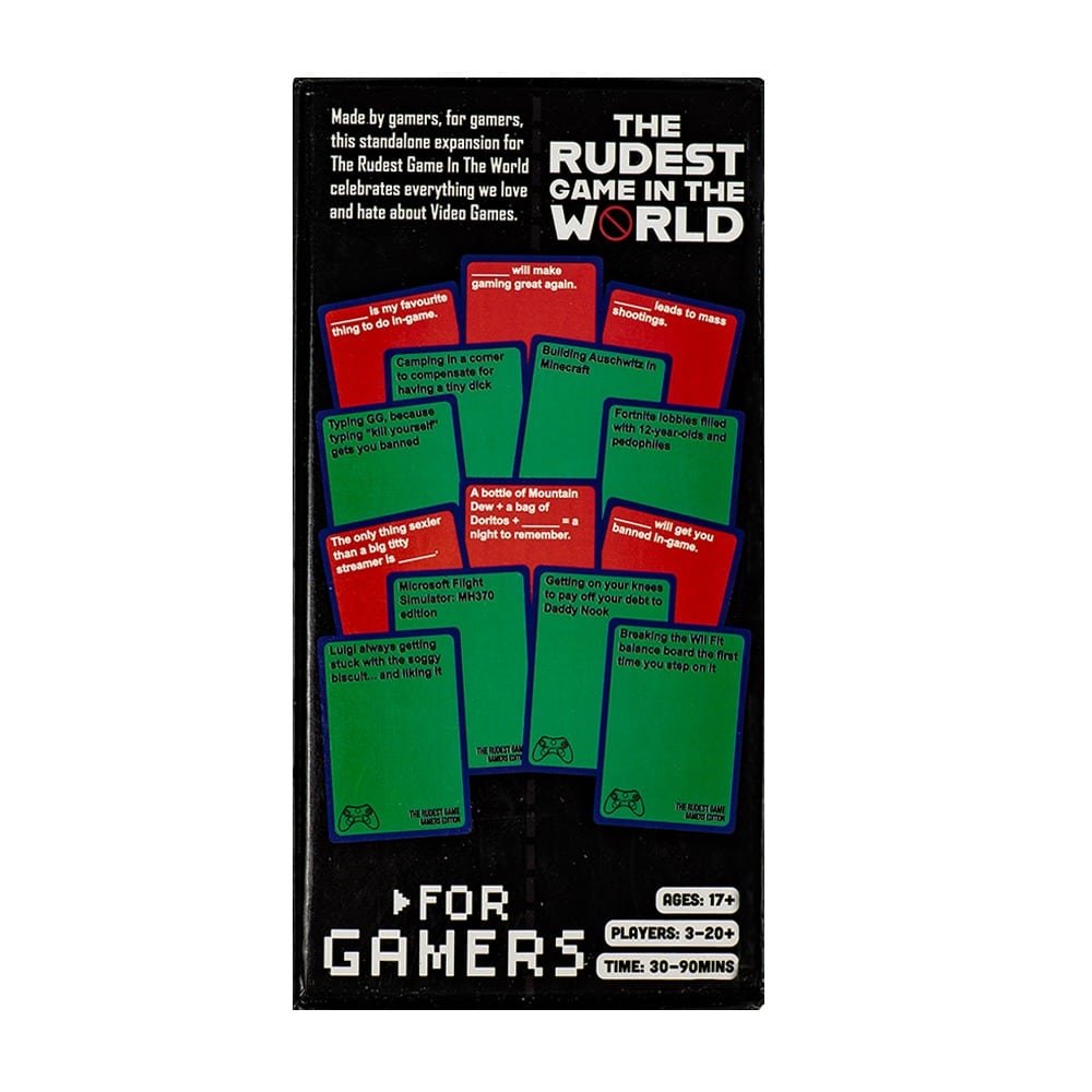Rudest Game In The World For Gamers Card Game image 2