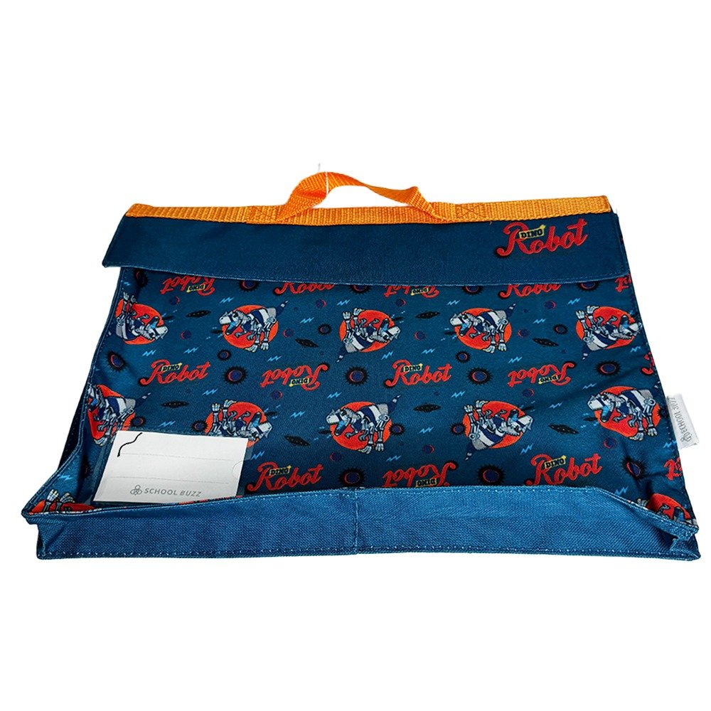 Dino Robot Library Bag – School Buzz Edition image 1