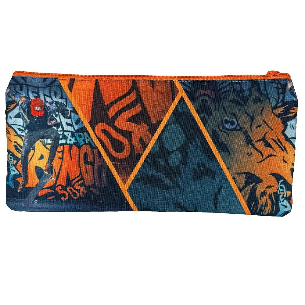 Graffiti Skate Pencil Case – School Buzz Edition image 1