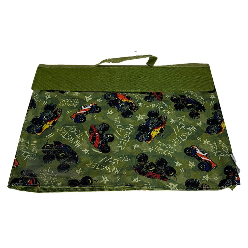 Monster Truck Library Bag – School Buzz Edition image 2