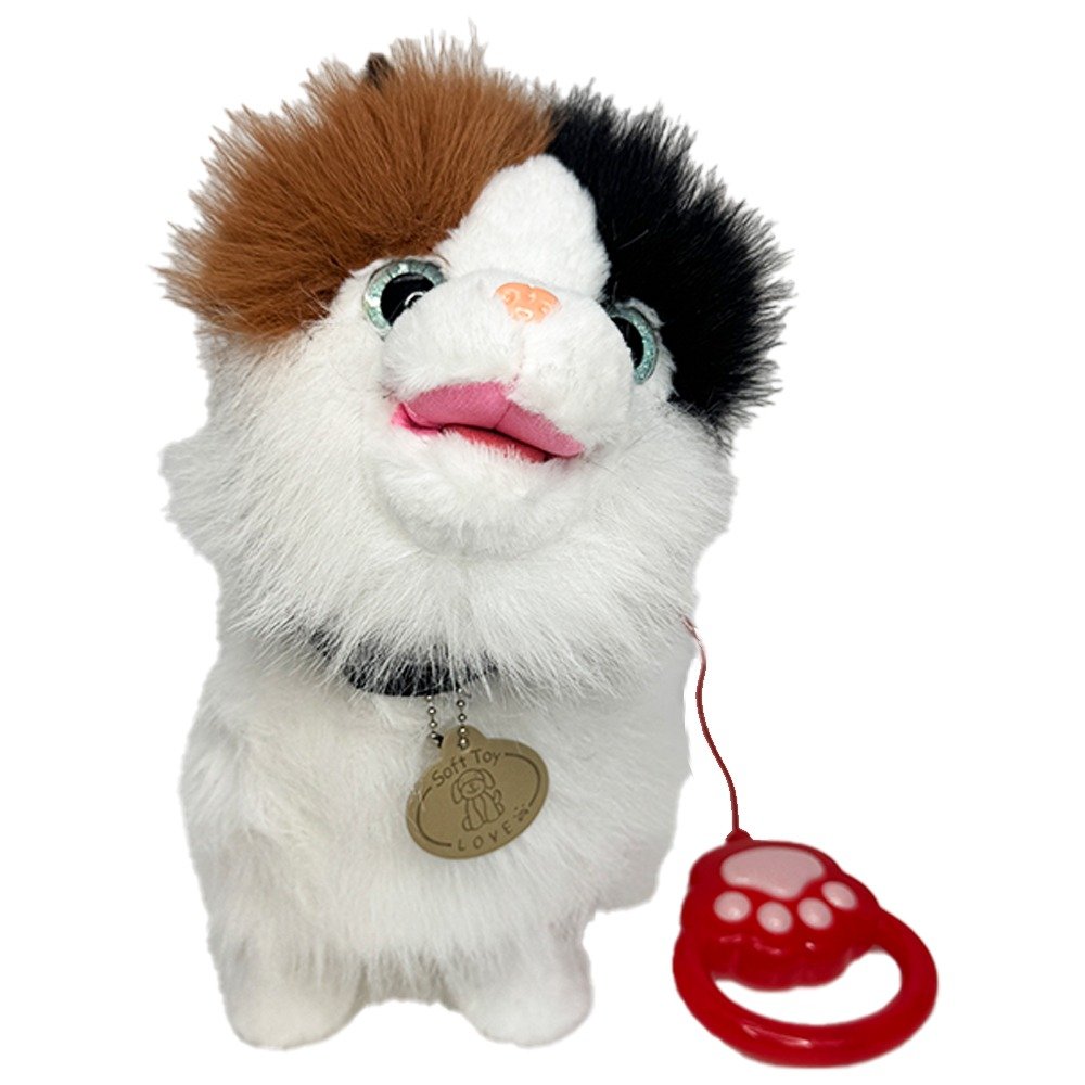 Dancing Long Haired Cat – Interactive Walking Toy with Lead image 5