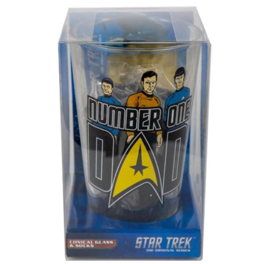 Star Trek Glass &amp; Sock Pack image 2