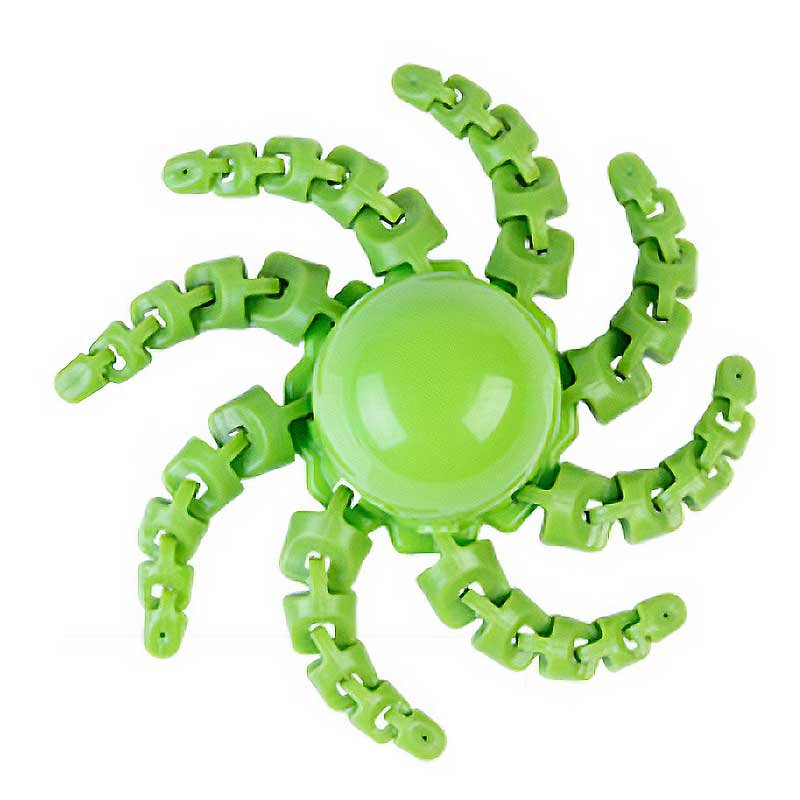 Sensory Fidget Octopus 4 Asst Colours - Lime image