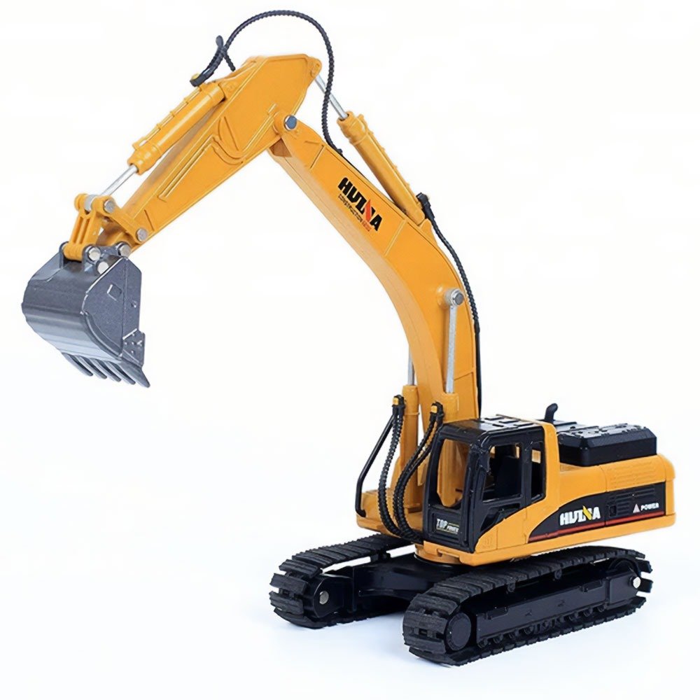 Huina 1:50 Metal Alloy Excavator Diecast Model image 0