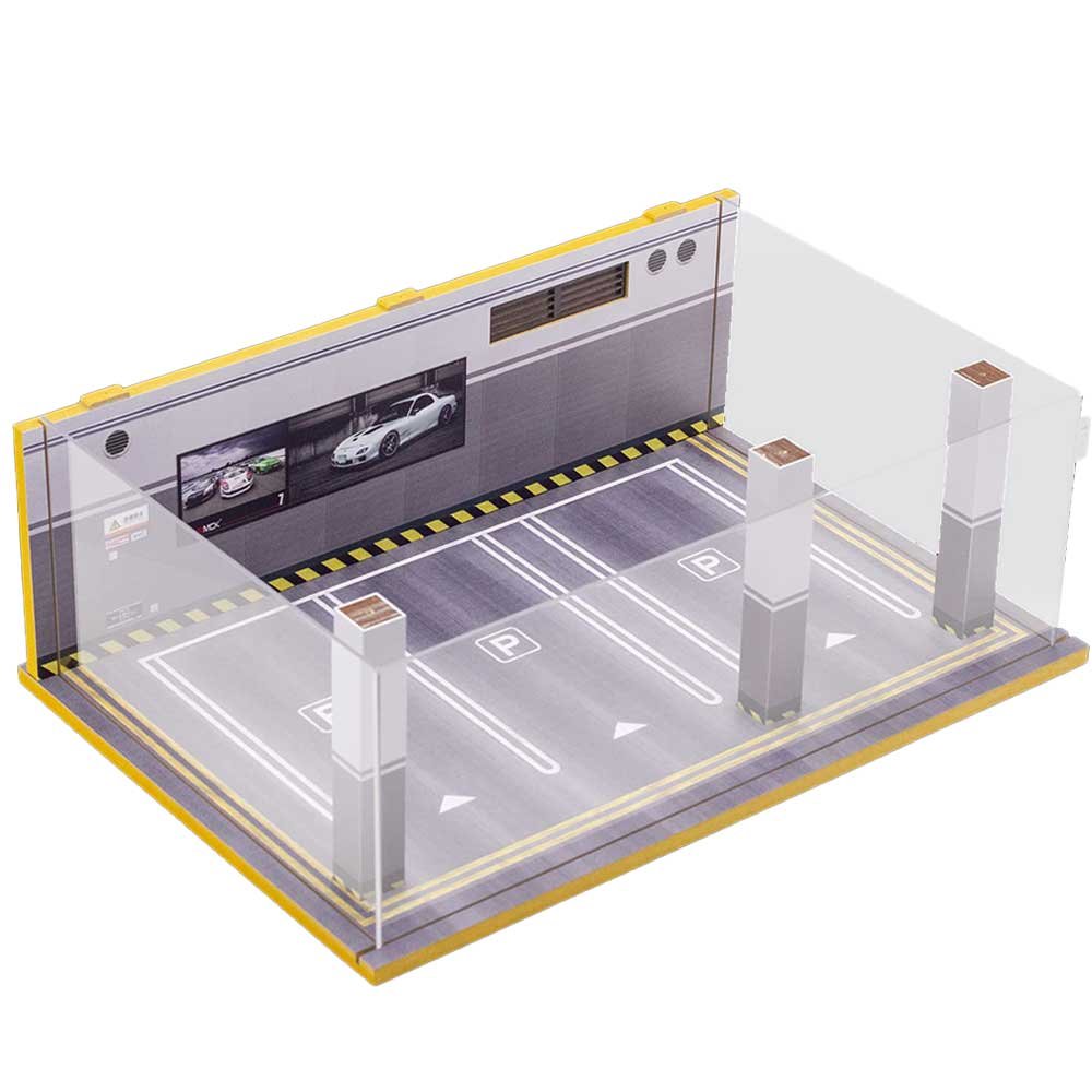 1:24 Scale Model Car Parking Garage - 3 Car image 4