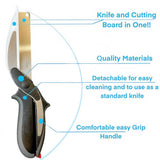 Clever Cutter 2 in 1 Knife and Cutting Board image 1