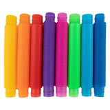 Solid Colour Fidget Tube 8pce - 23 x 9cm image 0