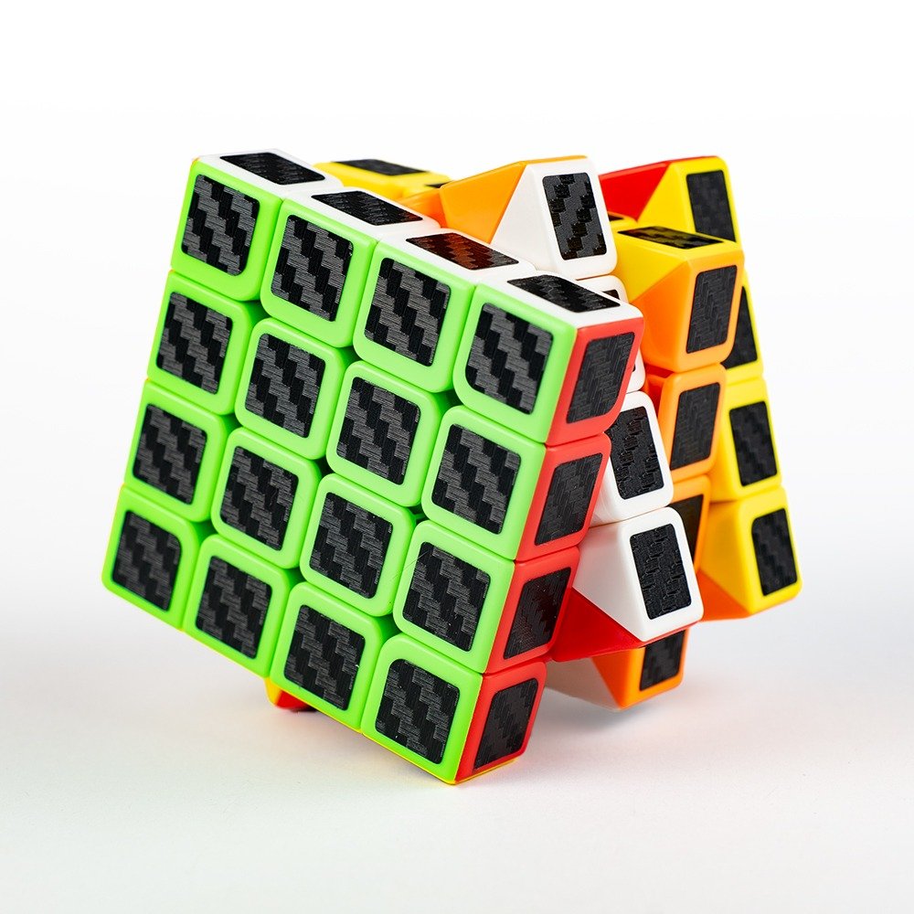 Moyu 4x4 Carbon Fibre Cube image 2