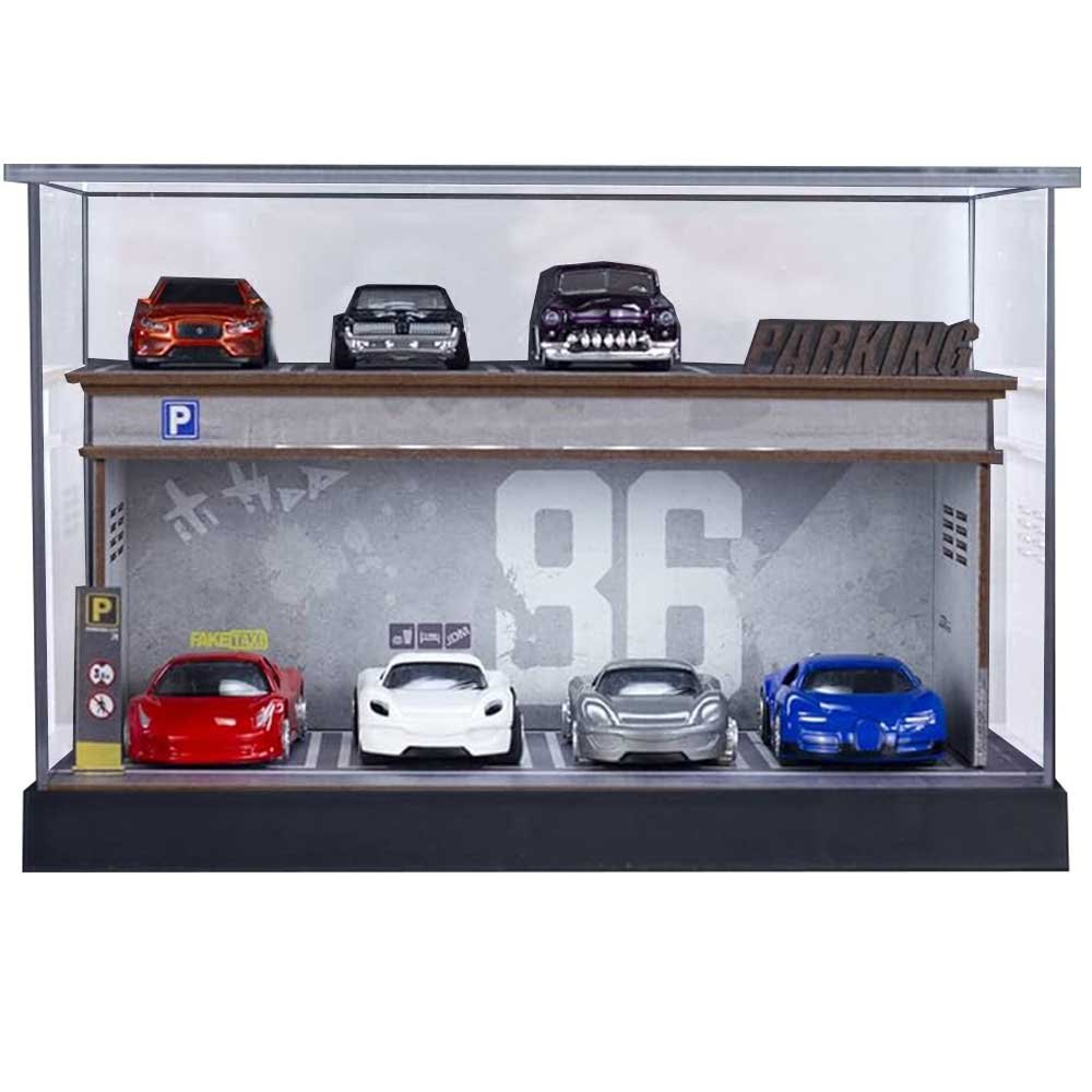 1:64 Scale Model Car Parking Garage image 5