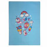 Kitty Cupcake A4 Book Cover – School Buzz Edition image 0