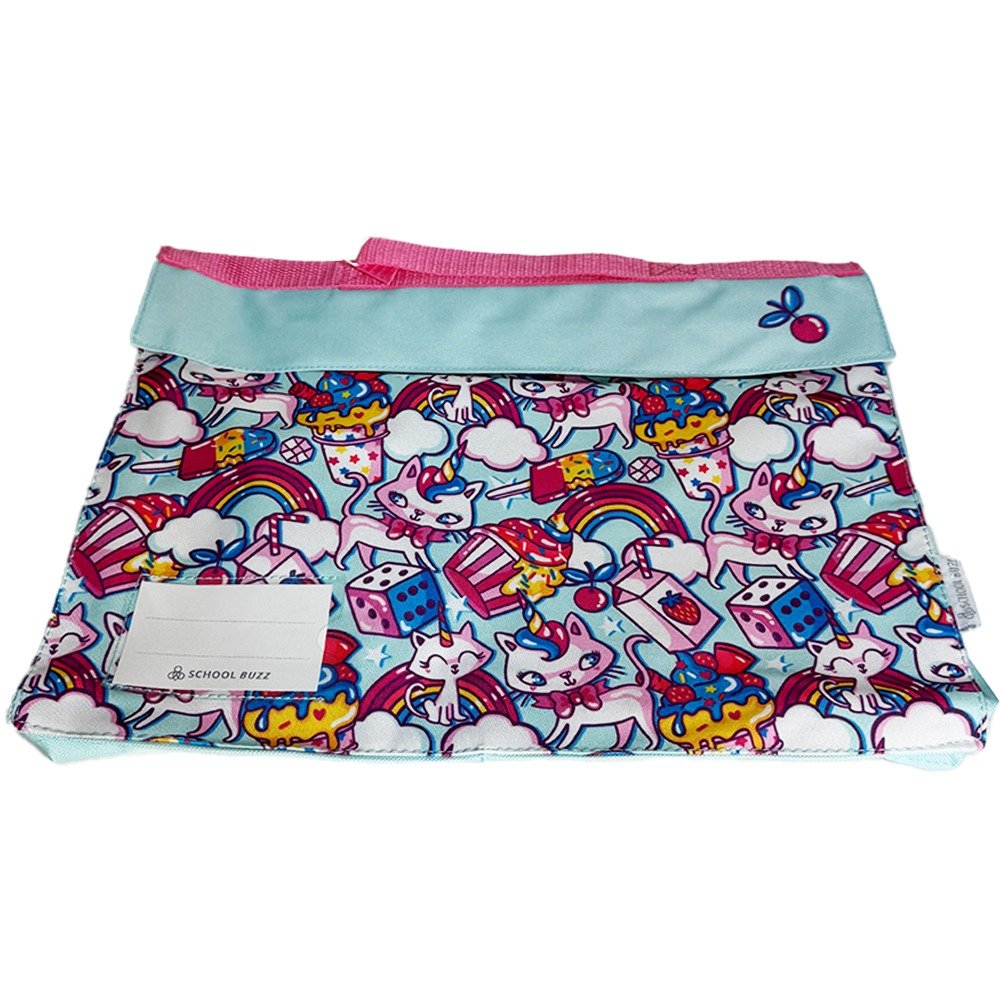 Kitty Cupcake Library Bag – School Buzz Edition image 1