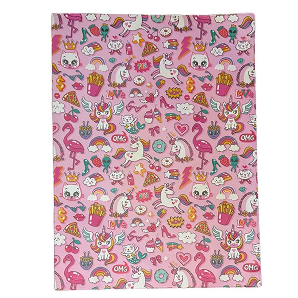 Girls Rule Scrapbook Cover – School Buzz Edition image 0