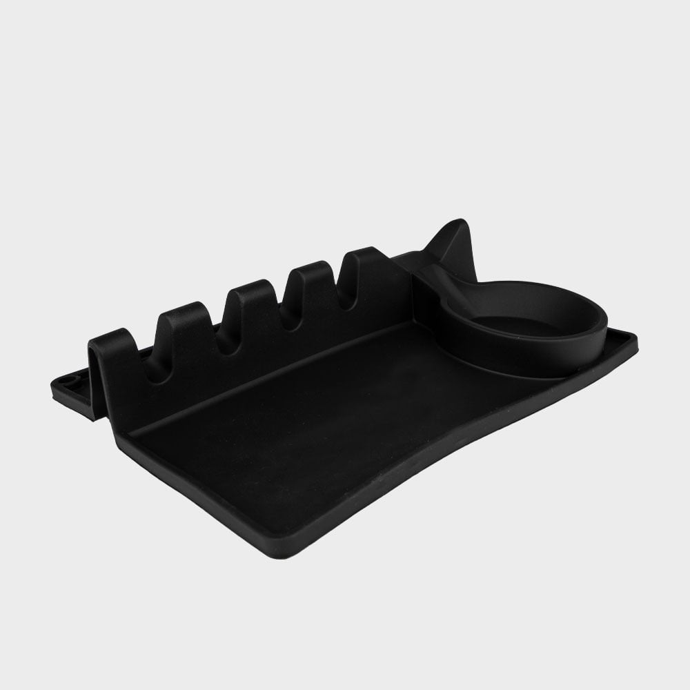 Silicone Spoon Rest Pad Black image 4