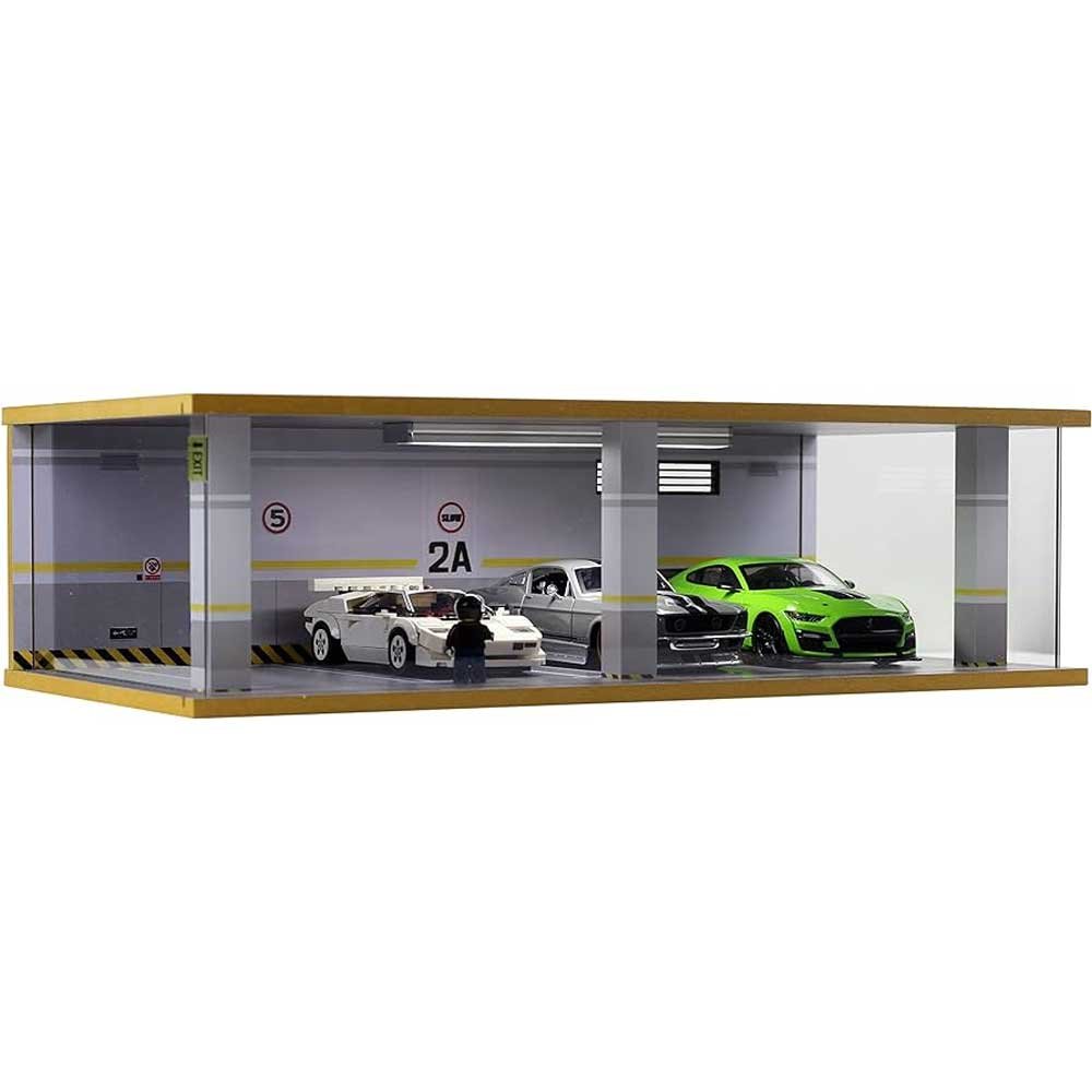 1:24 Scale Model Car Parking Garage - 4 Car image 3