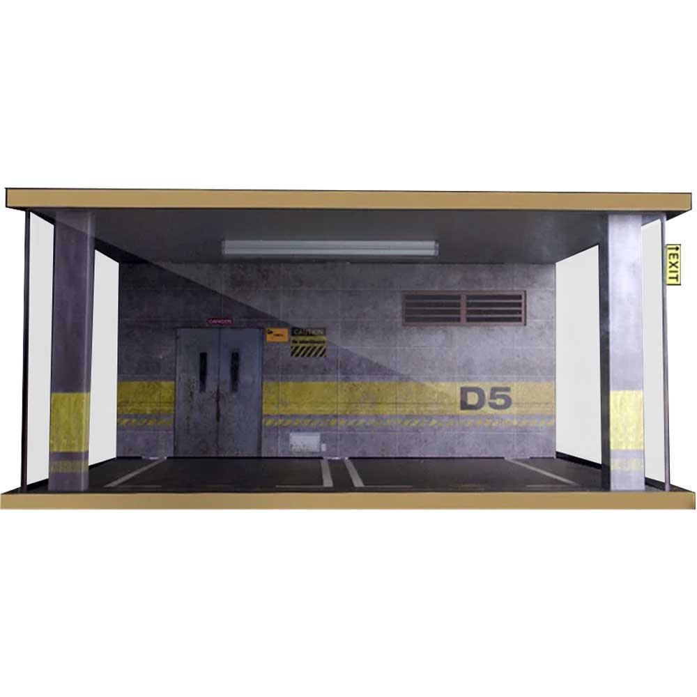 1:18 Scale Model Car Parking Garage image 9