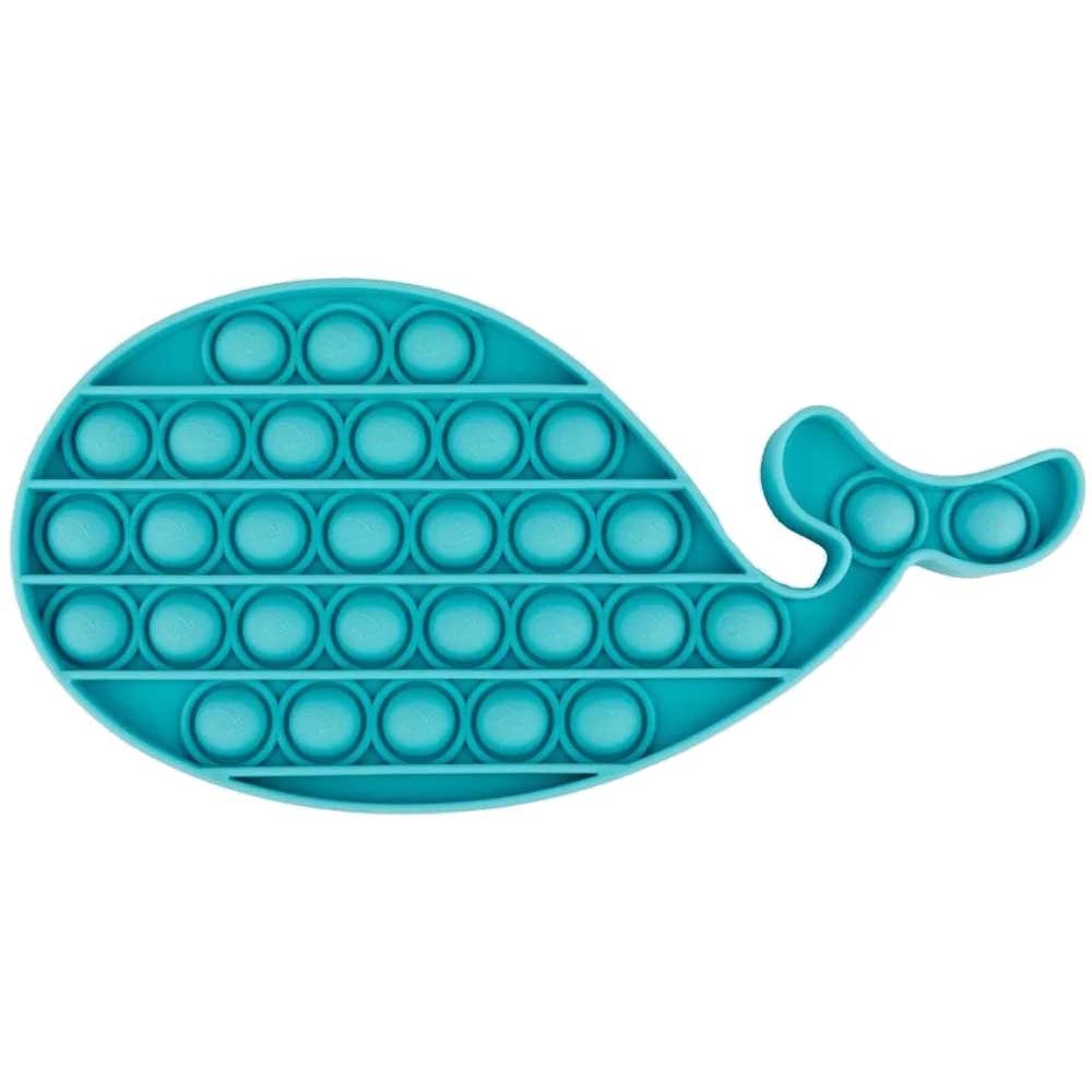 Pastel Blue Whale Pop Bubble Fidget Toy image 0