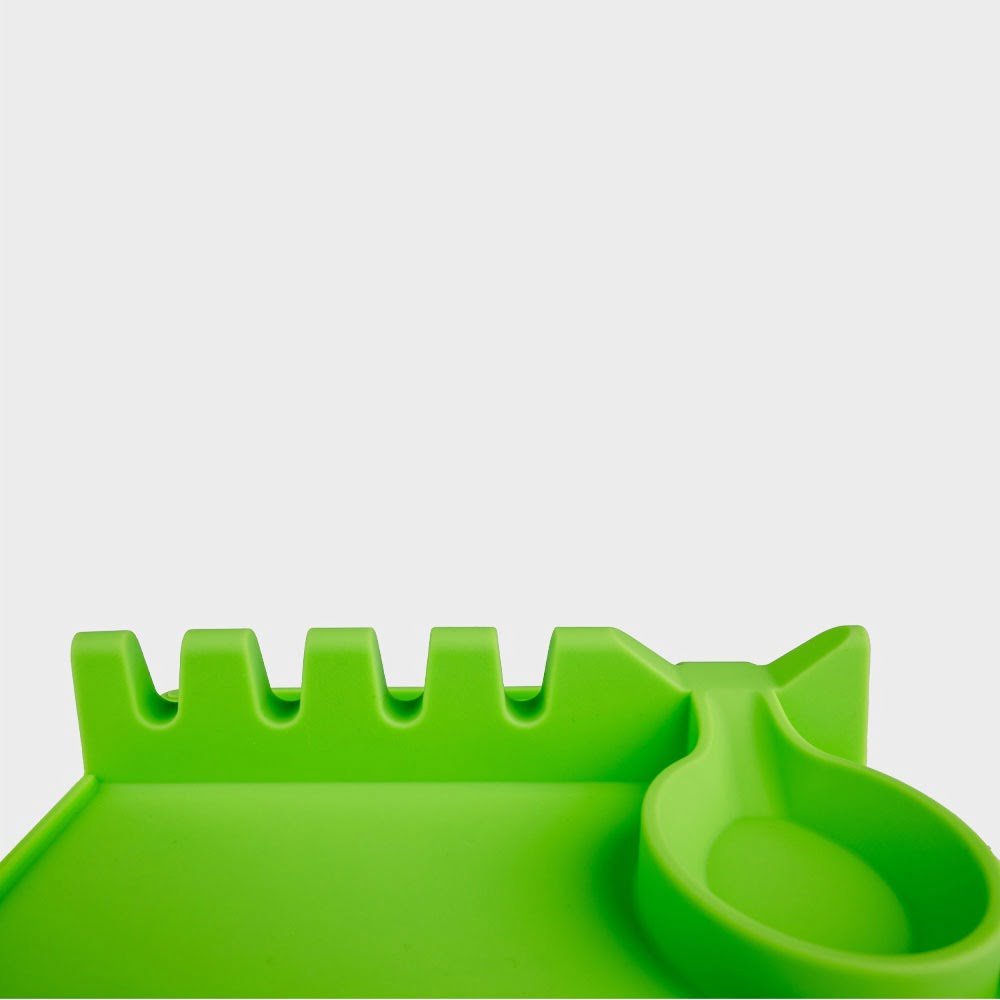 Silicone Spoon Rest Pad Green image 6