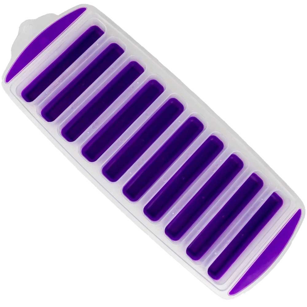 Silicone Ice Cube Tray Bottle Purple image 0