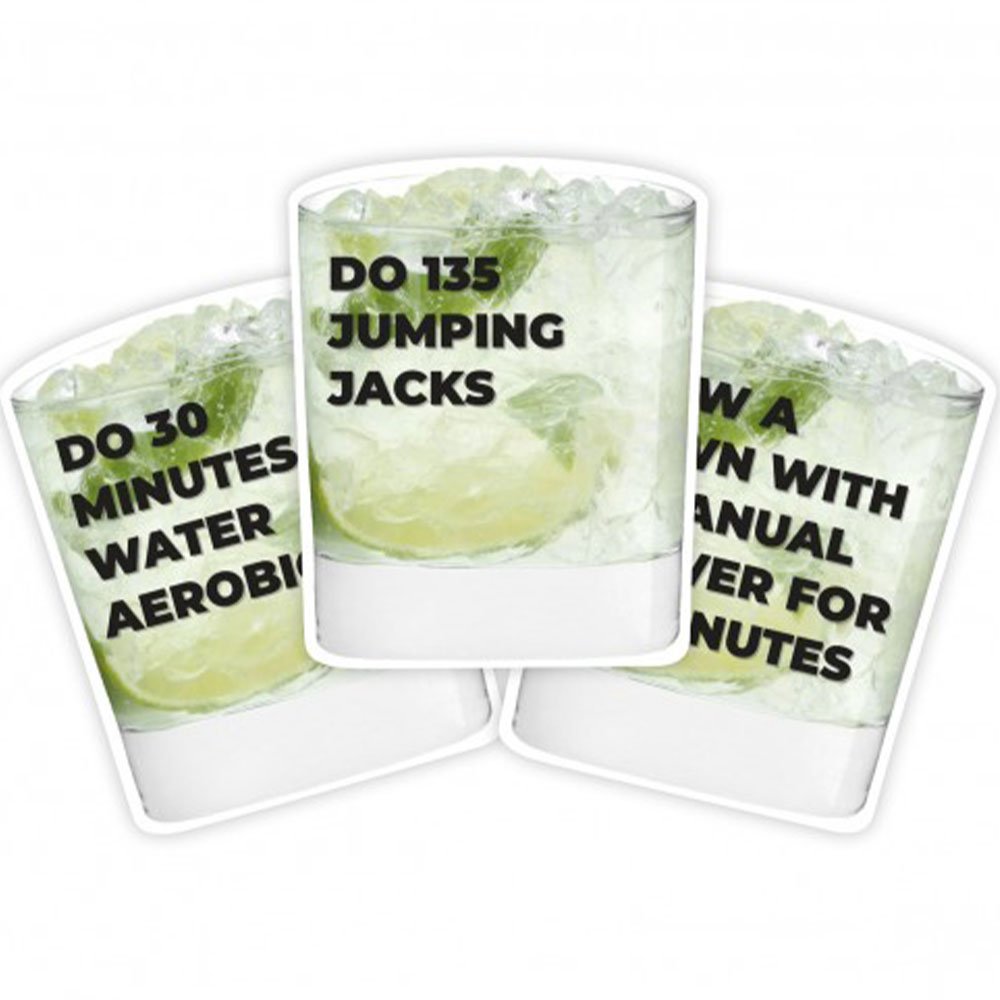 Gin Sized Workout Card Game image 2