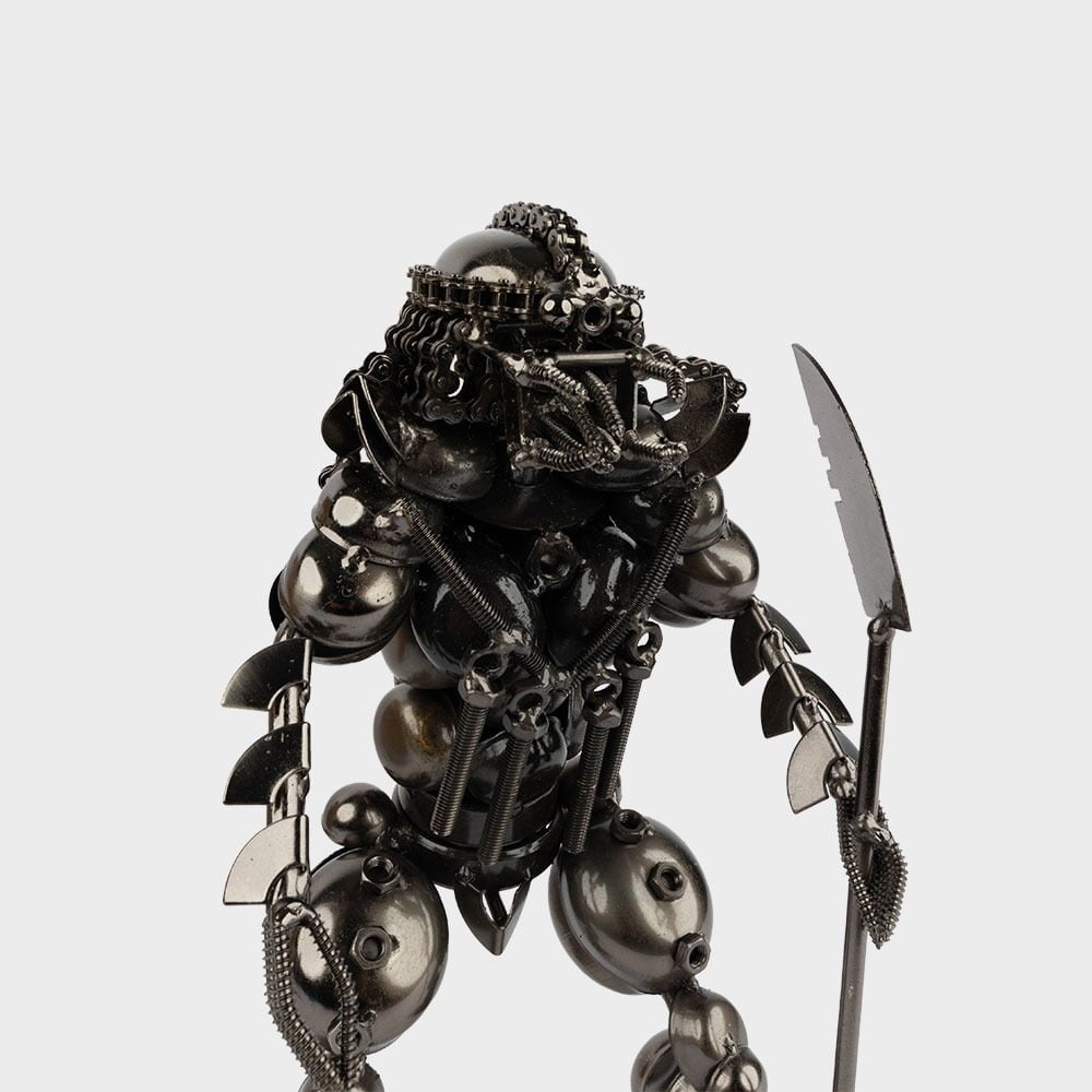 Metal Bot Alien Figurine - Large image 4
