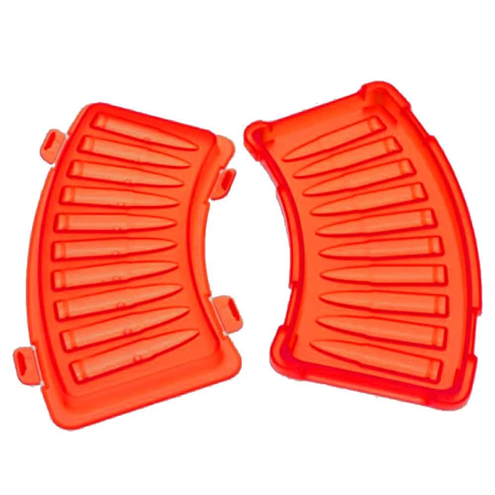 Silicone Bullet Ice Cube Tray - Red image 1