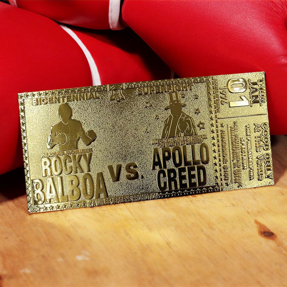 Limited Edition Rocky 45th Anniversary Super Fight Ticket image 1