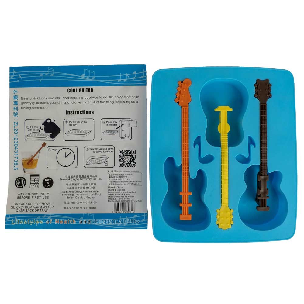 Silicone Guitar Ice Trays image 3