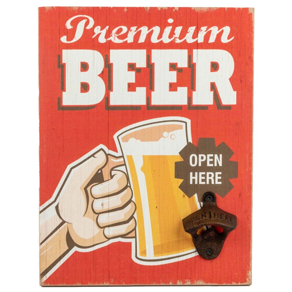 Premium Beer Bottle Opener Sign image 0