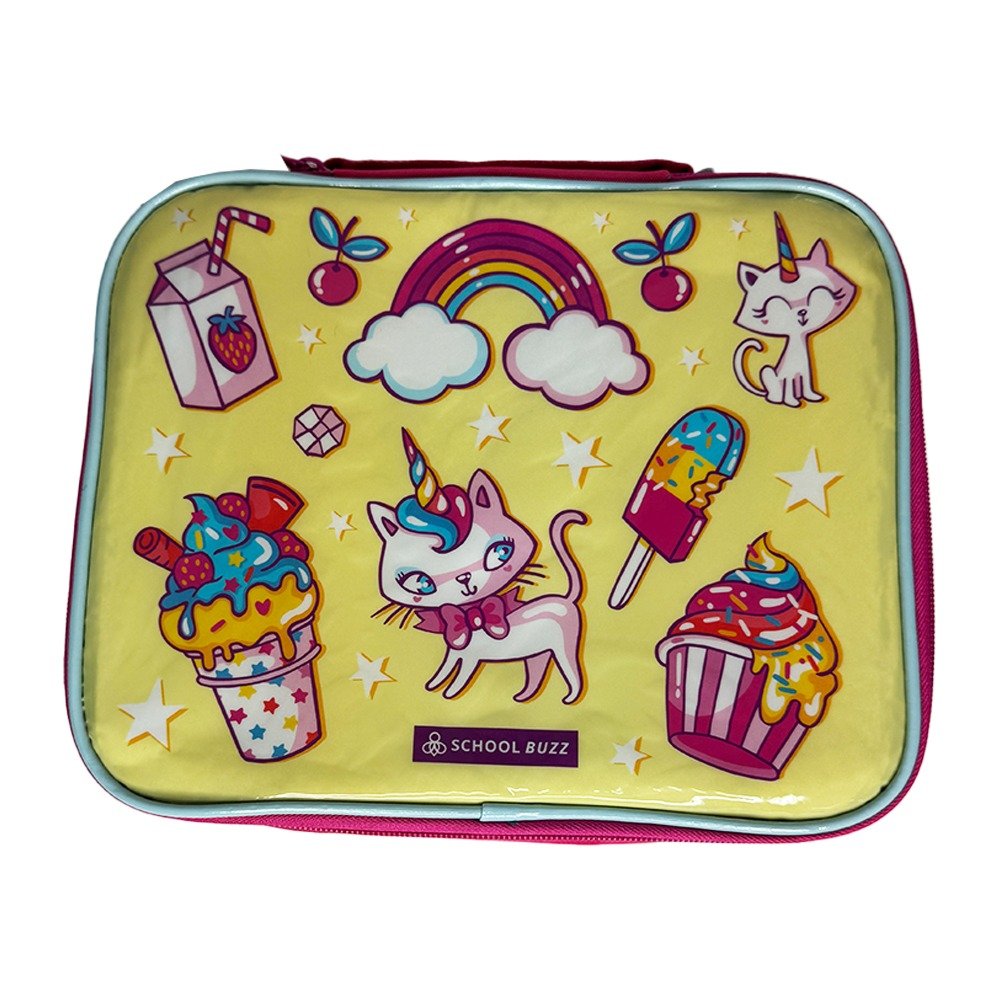 Kitty Cupcake Lunch Box – School Buzz Edition image 0