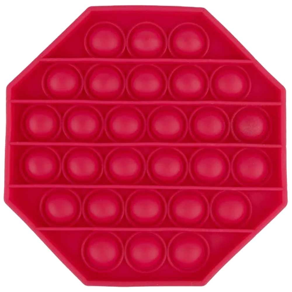 Pink Octagonal Pop Bubble Fidget Toy image 0