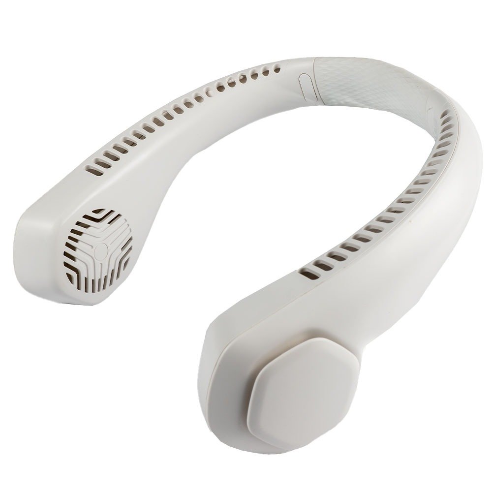 Portable Cooling Neck Fan - White image
