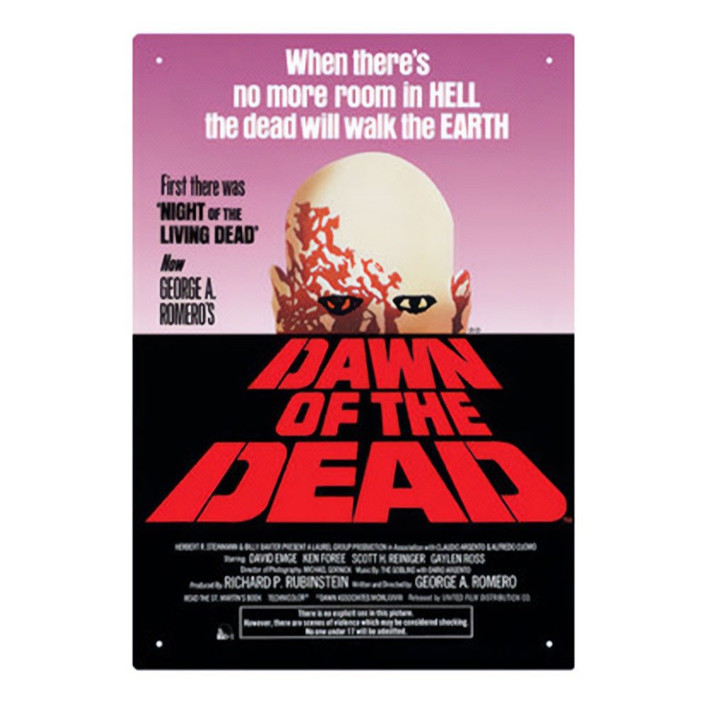 Dawn of the Dead Metal Sign image 0