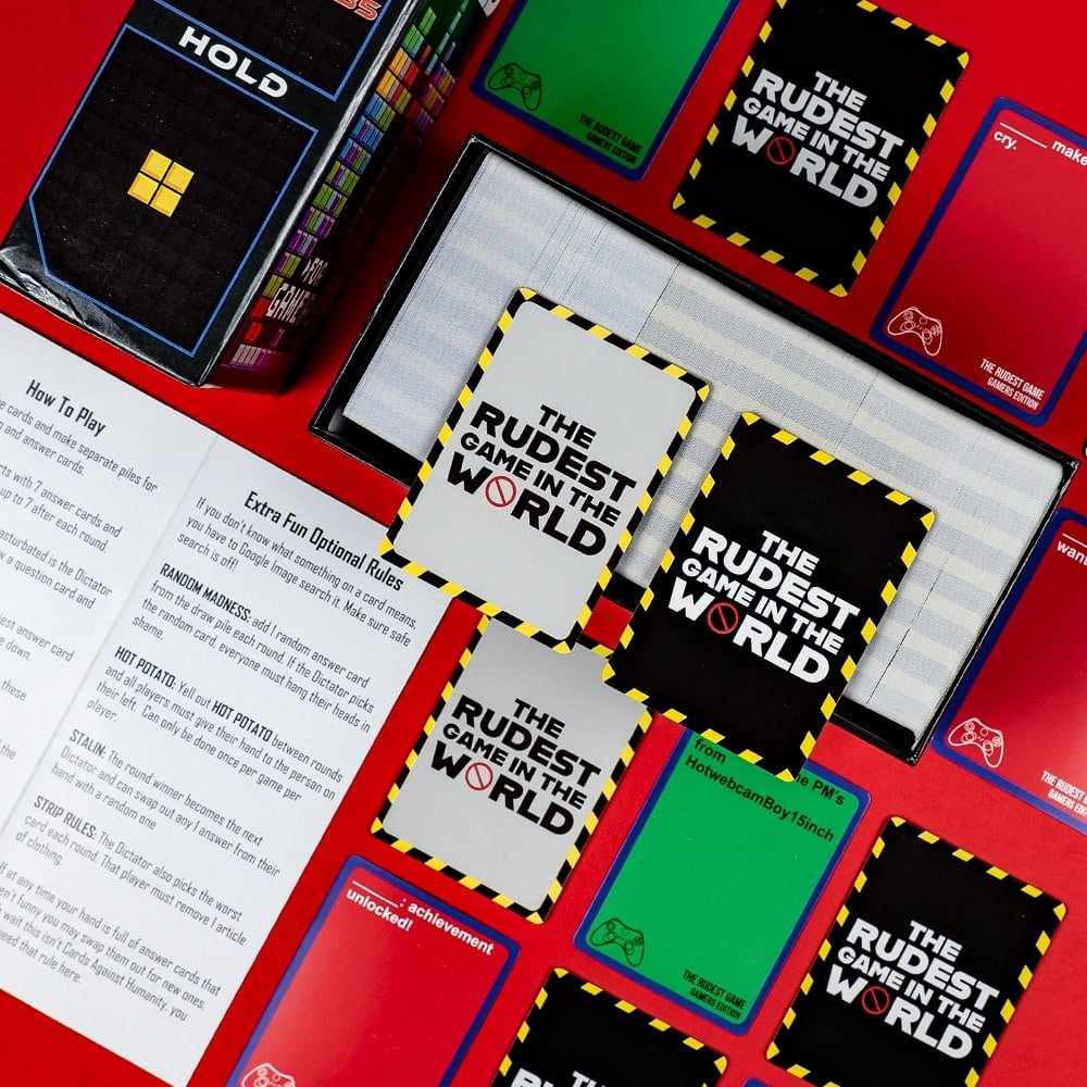 Rudest Game In The World For Gamers Card Game image 1