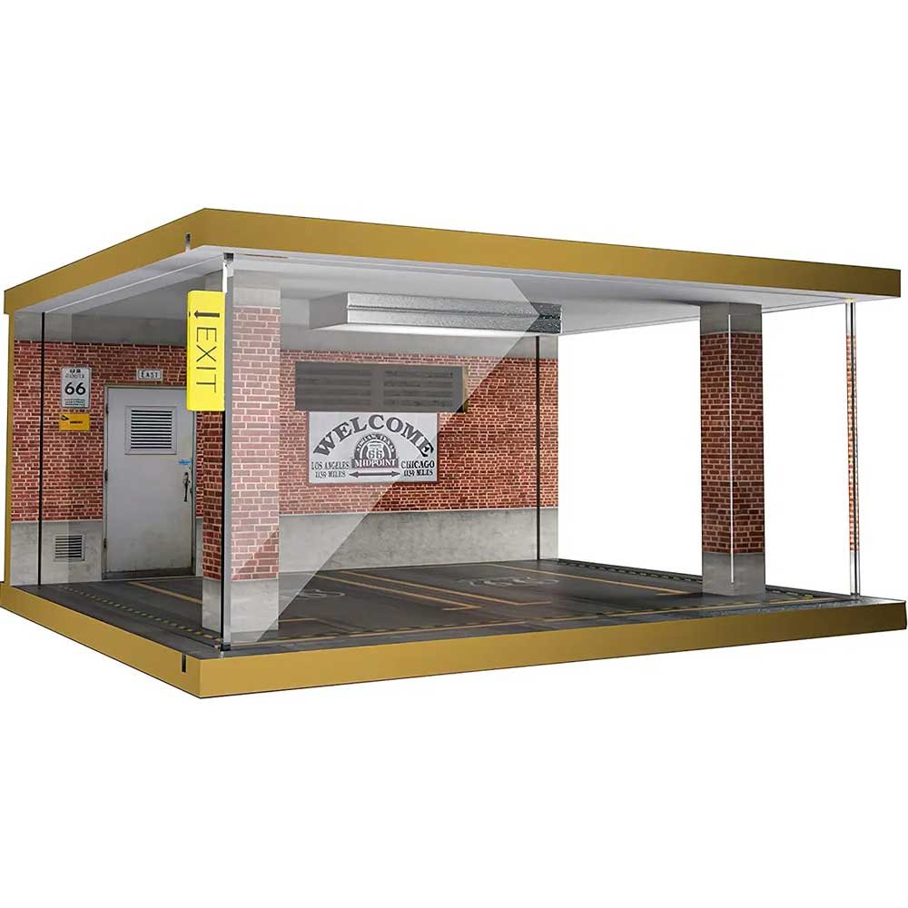 1:24 Scale Model Car Parking Garage - 2 Car image 12