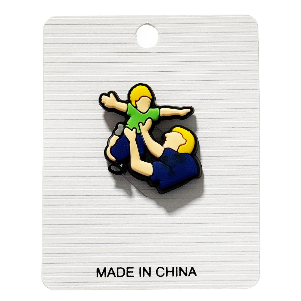 Father's Day Silicone Pin Badge PinPopClub Collection