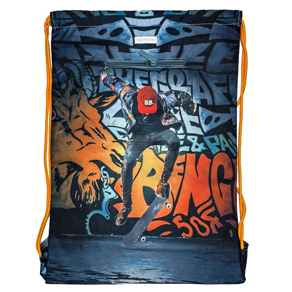Graffiti Skate Swim Bag – School Buzz Edition image 0