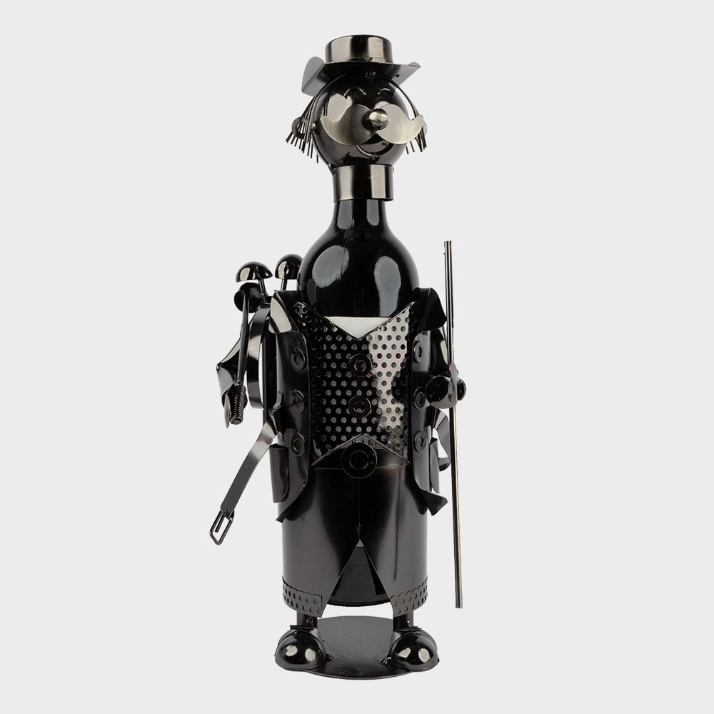 Metal Wine Holder - Golfer image 0