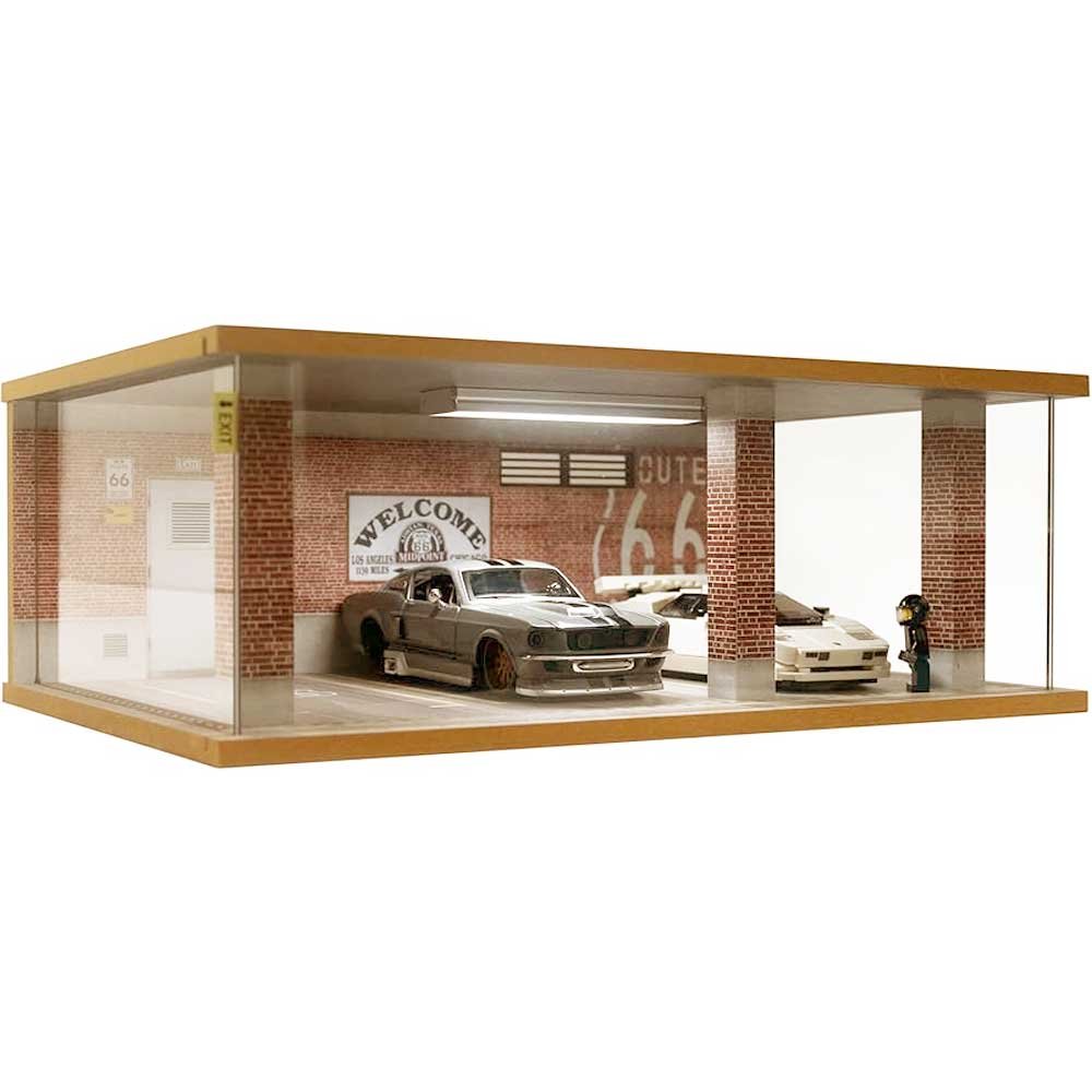 1:24 Scale Model Car Parking Garage - 3 Car image 6