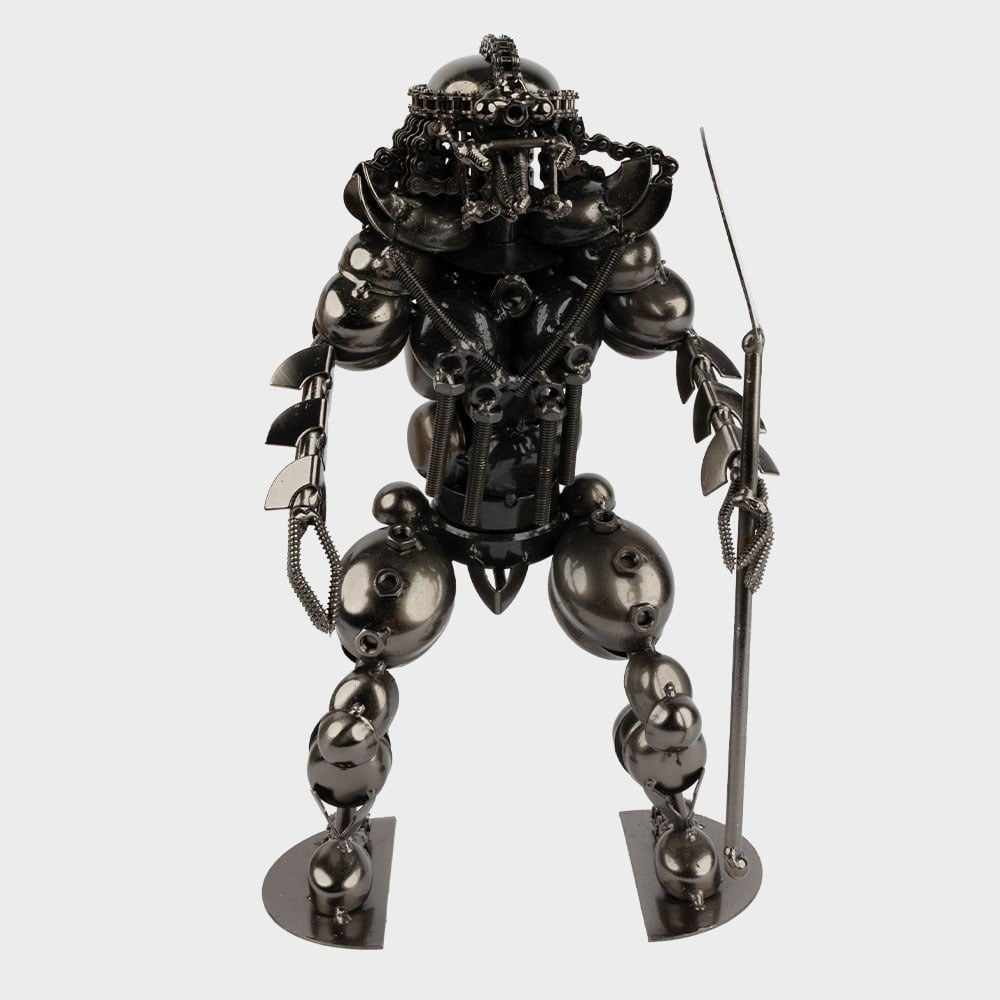 Metal Bot Alien Figurine - Large image 3
