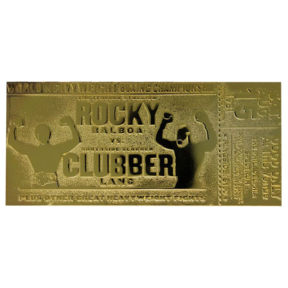 Limited Edition Rocky lll Clubber Lang Fight Ticket image 2
