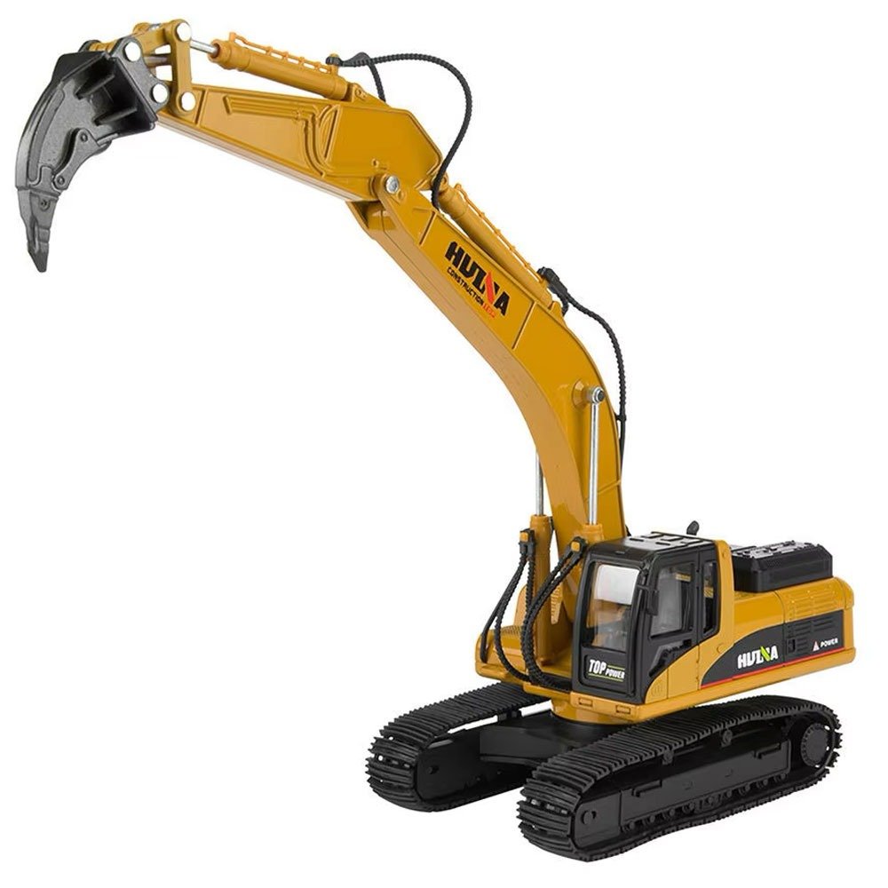 Huina 1:40 Scale Scarifier Excavator Die Cast Construction image 0