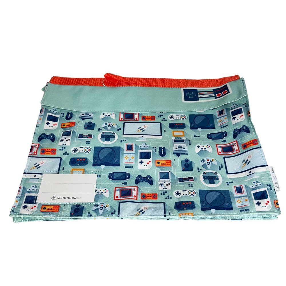 Game On Library Bag – School Buzz Edition image 1