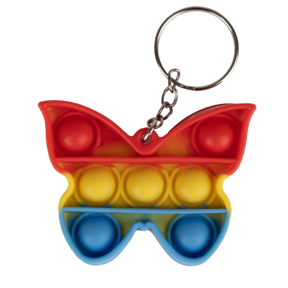Pop Key Rings Bubble-Pop Keyrings Asst – Now Trending