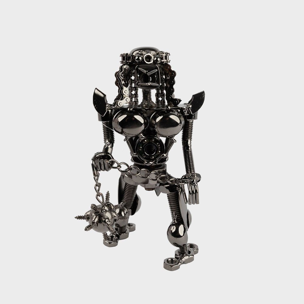 Metal Bot Alien Figurine - Small image 1